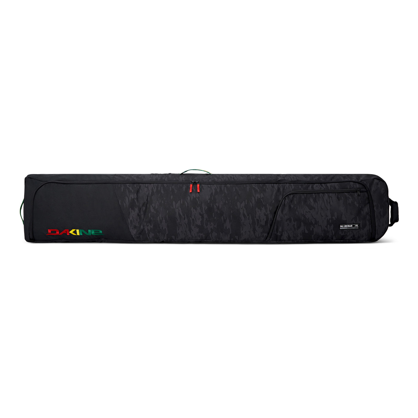 DAKINE EQUIPMENT FALL LINE SKI ROLLER BAG 2025 BLACK VINTAGE CAMO