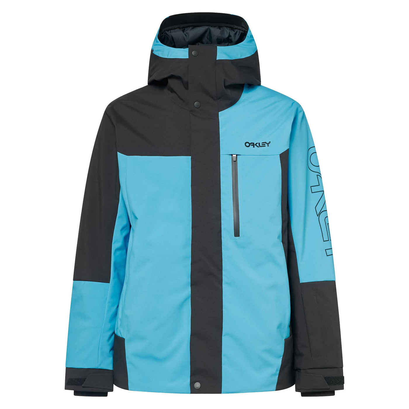 Oakley Men's TNP TBT Insulated Jacket 2024 BLACK/BRIGHT BLUE