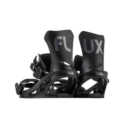 Flux Men's DS Snowboard Bindings 2025 BLACK/TAN