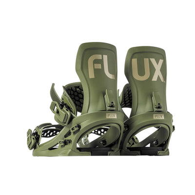 Flux Men's XF Snowboard Bindings 2025 OLIVE