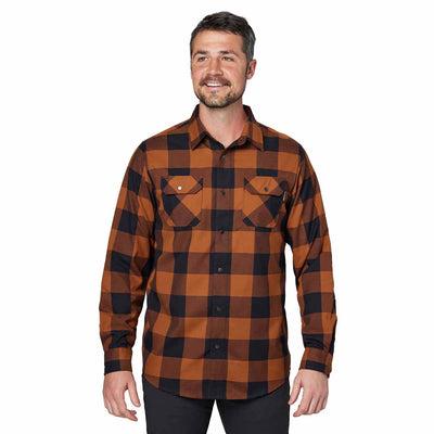 FLY LOW M'S HANDLEBAR TECH FLANNEL COPPER