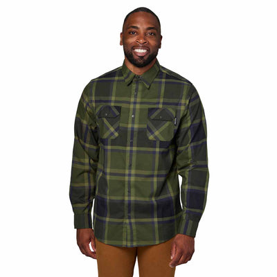 FLY LOW M'S HANDLEBAR TECH FLANNEL PINE