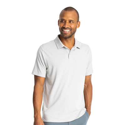 Free Fly Men's Elevate Polo 2024 ASPEN GREY