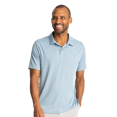 Free Fly Men's Elevate Polo 2024 BLUE FOG