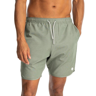Free Fly Men's Reverb Shorts 2024 AGAVE GREEN