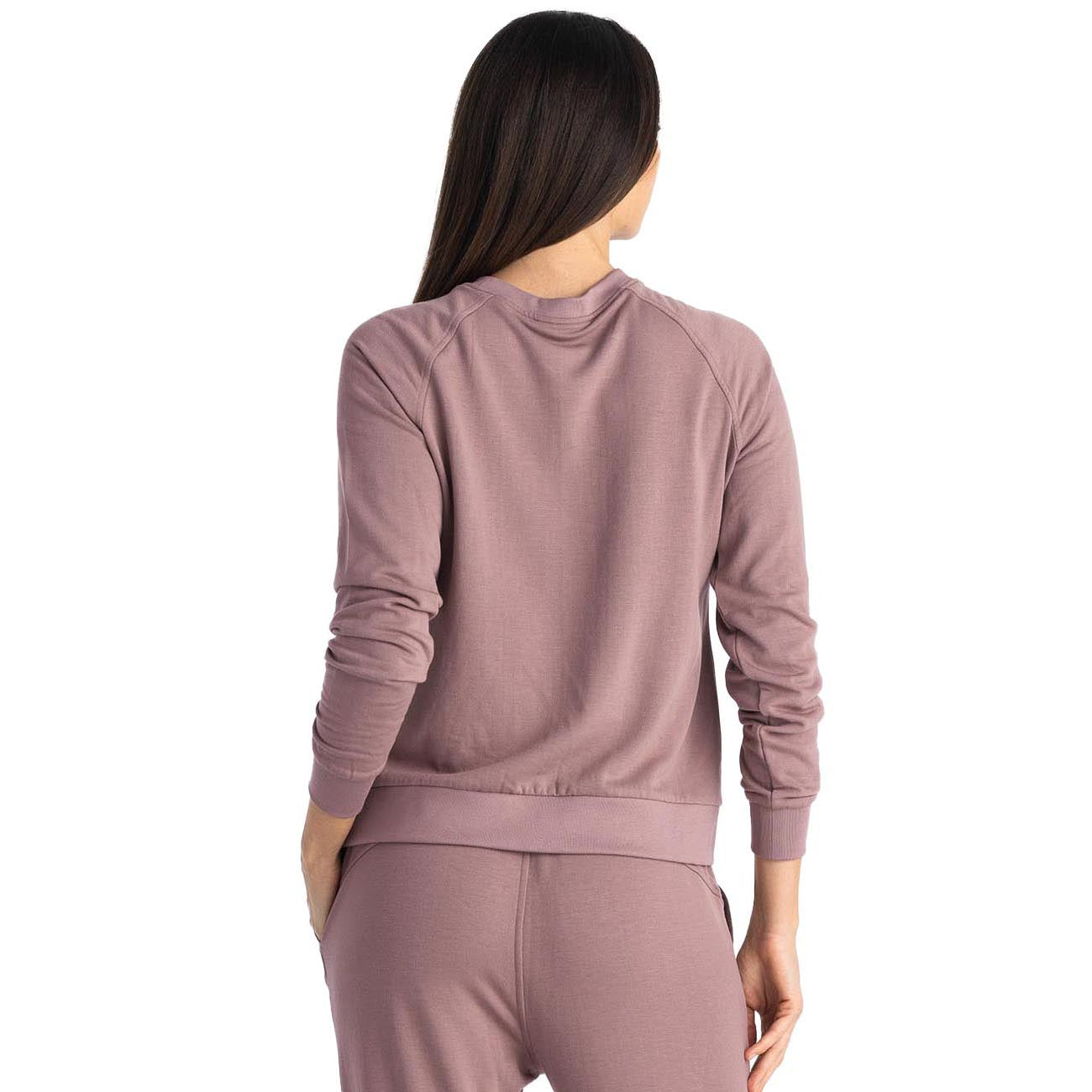 Free Fly Women's Bamboo Lightweight Fleece Crew 2024 