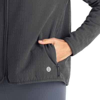 Free Fly Women's Gridback Fleece Jacket 2024 