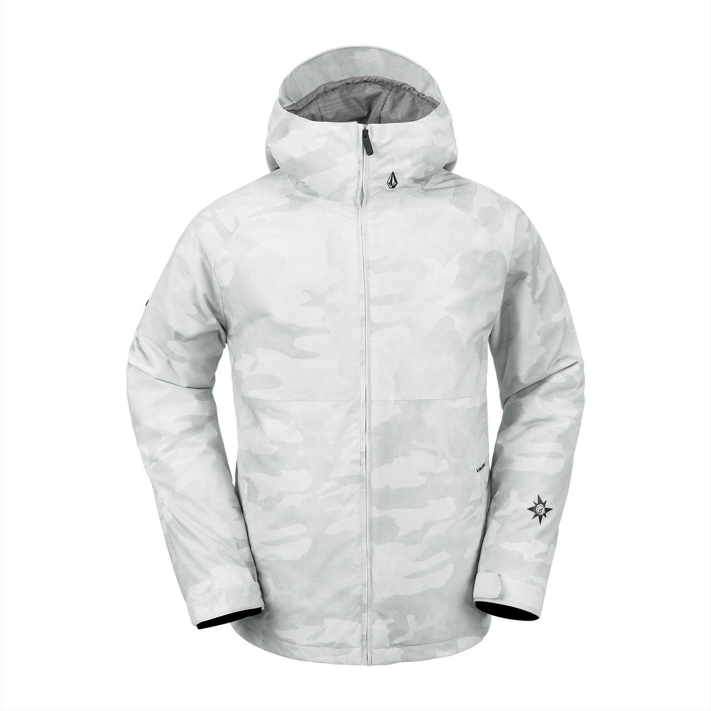 Volcom Men's 2836 Insulated Jacket 2024 WHITE CAMO
