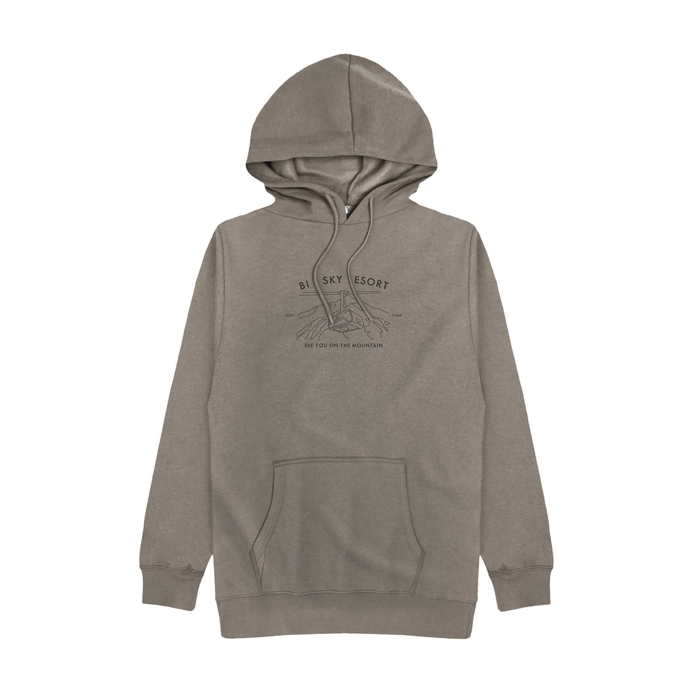 Big Sky Grove Coastal Hoodie 2024 LATTE