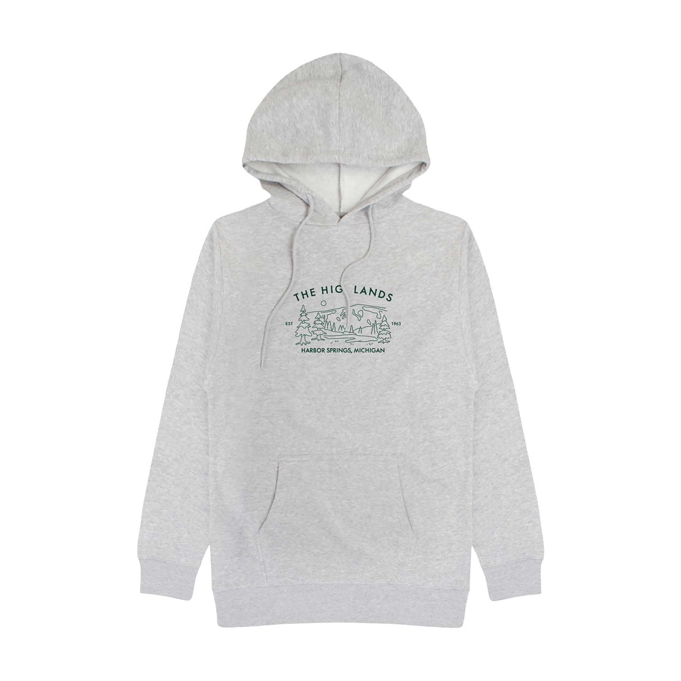 The Highlands Grove Coastal Hoodie 2024 ATHLETIC HEATHER