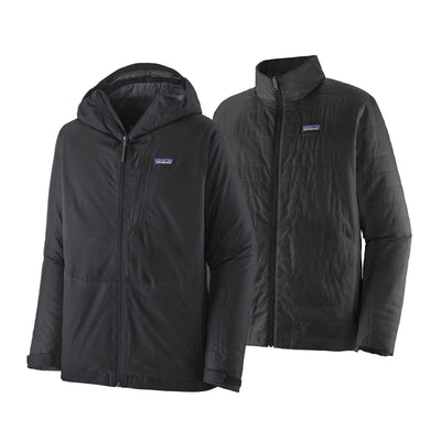 Patagonia Men's 3-in-1 Powder Town Jacket 2024 BLACK