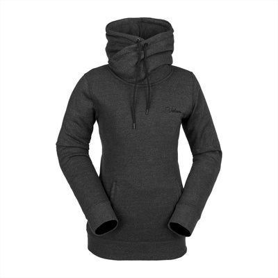 Volcom Women's Tower Pullover Fleece 2024 BLK BLACK