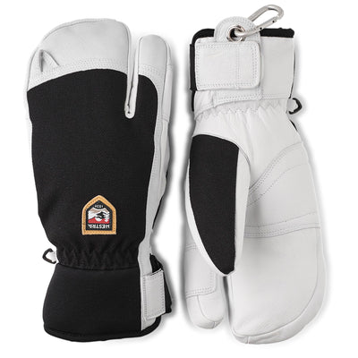 Hestra Army Leather Patrol 3-Finger Glove 2024 BLACK