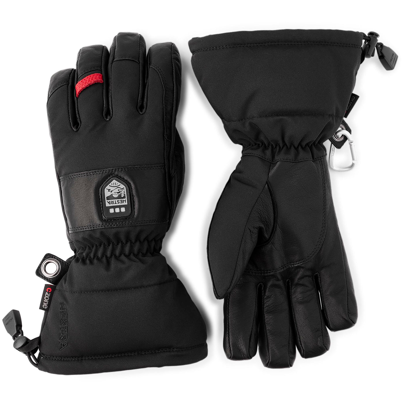 Hestra Power Heater Gauntlet Glove 2024 BLACK/BLACK