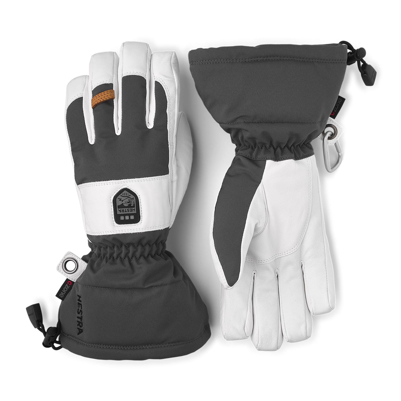 Hestra Power Heater Gauntlet Glove 2024 GREY