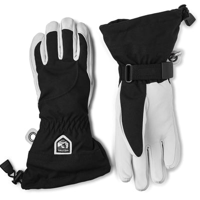 Hestra Women's Heli Glove 2024 BLACK/OFF WHITE