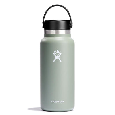 Hydro Flask 32oz Wide Mouth Bottle with Flex Cap 2024 AGAVE