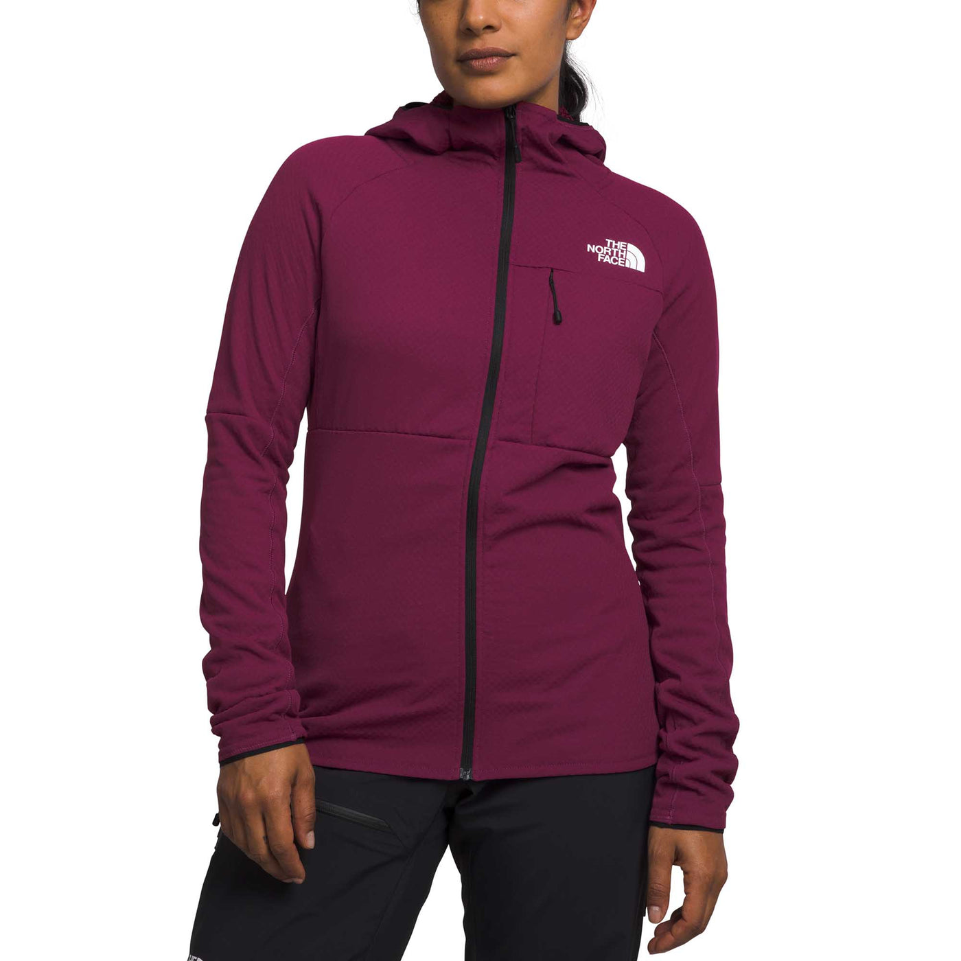 The North Face Women's Summit Futurefleece™ Full Zip Hoodie 2024 BOYSENBERRY