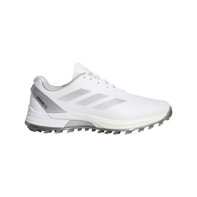 Adidas Men's Adizero ZG Spikeless Golf Shoes 2025 FTWR WHITE/GREY THREE/SILVER METALLIC