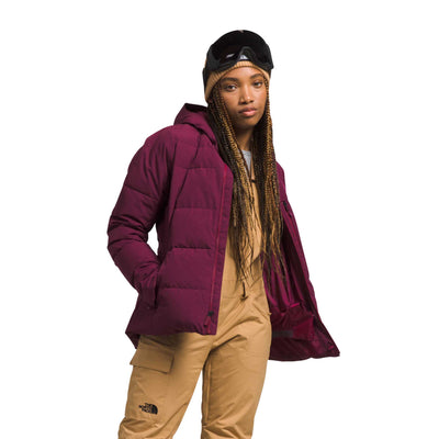 The North Face Women's Heavenly Down Jacket 2024 BOYSENBERRY HEATHER