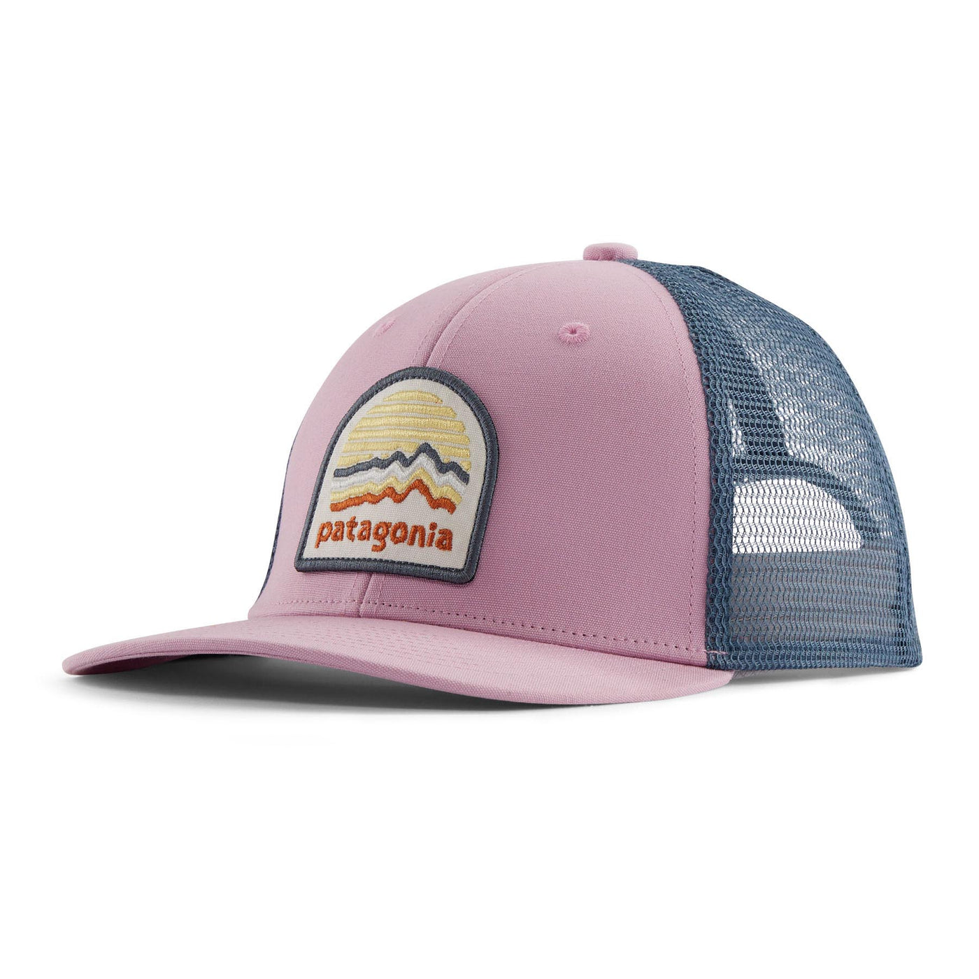 Patagonia Junior's Trucker Hat 2025 RIDGE RISE MOONLIGHT: MILKWEED