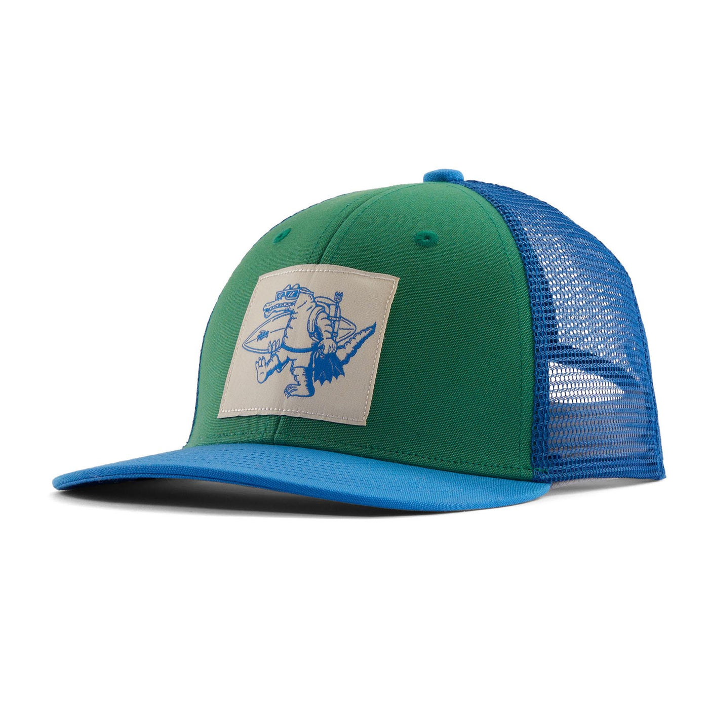 Patagonia Junior's Trucker Hat 2025 WATER PEOPLE GATOR: GATHER GREEN