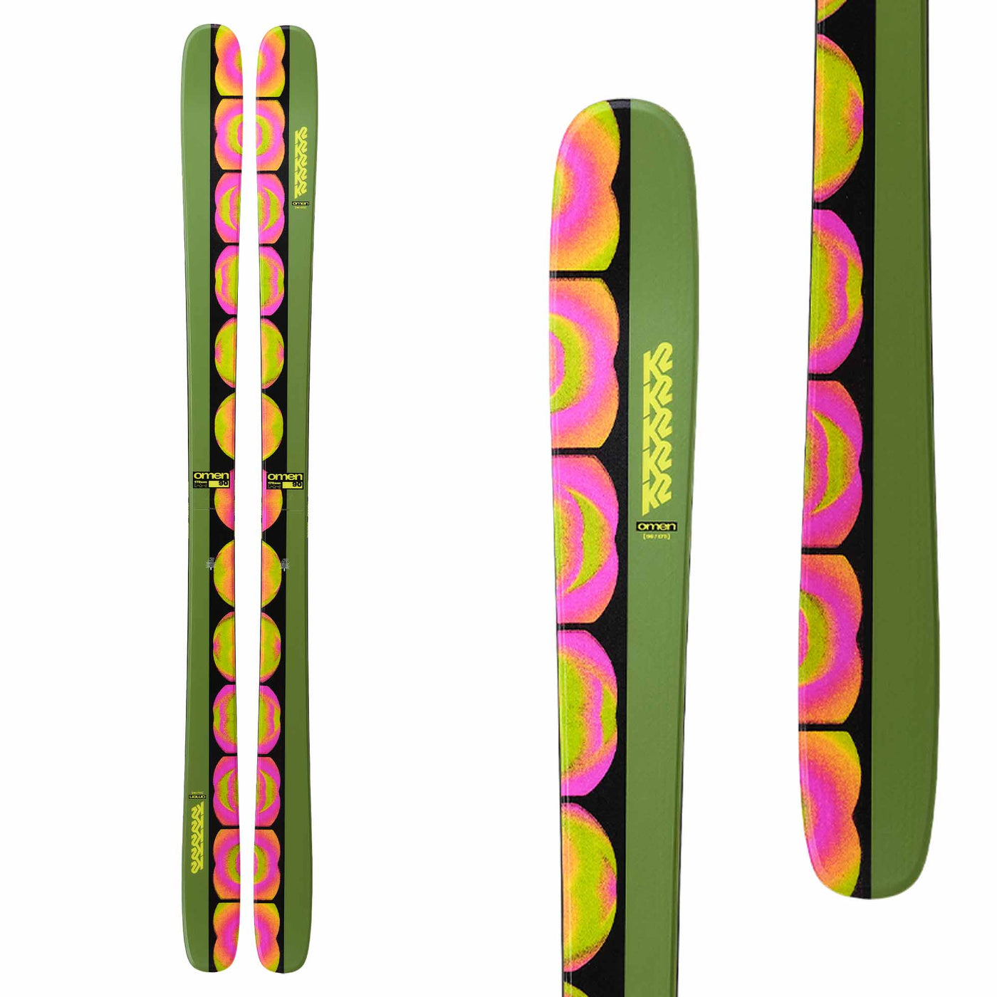 K2 Men's Omen 90 Skis 2025 185