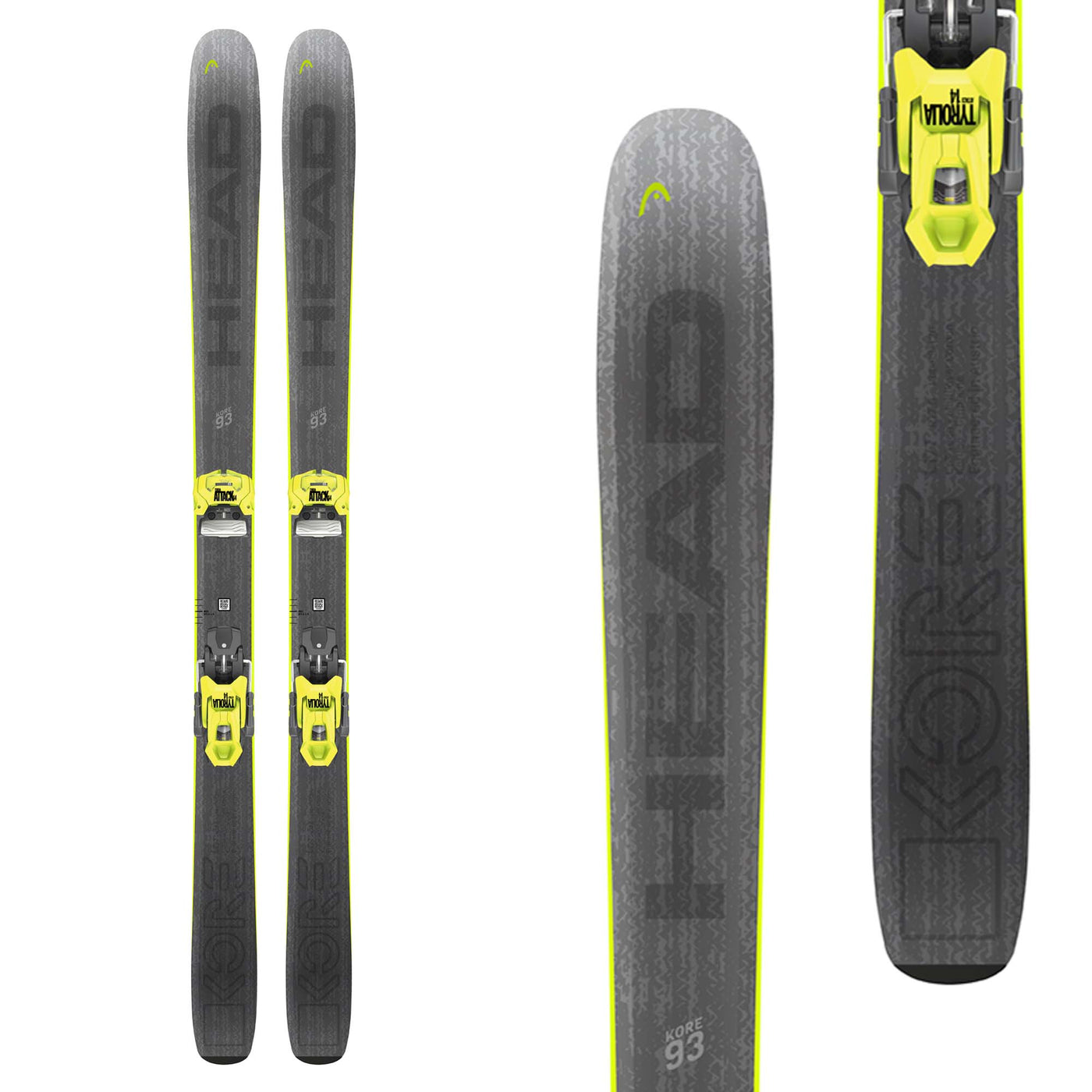 Head Men's KORE 93 Ski 2025 ASSORTED