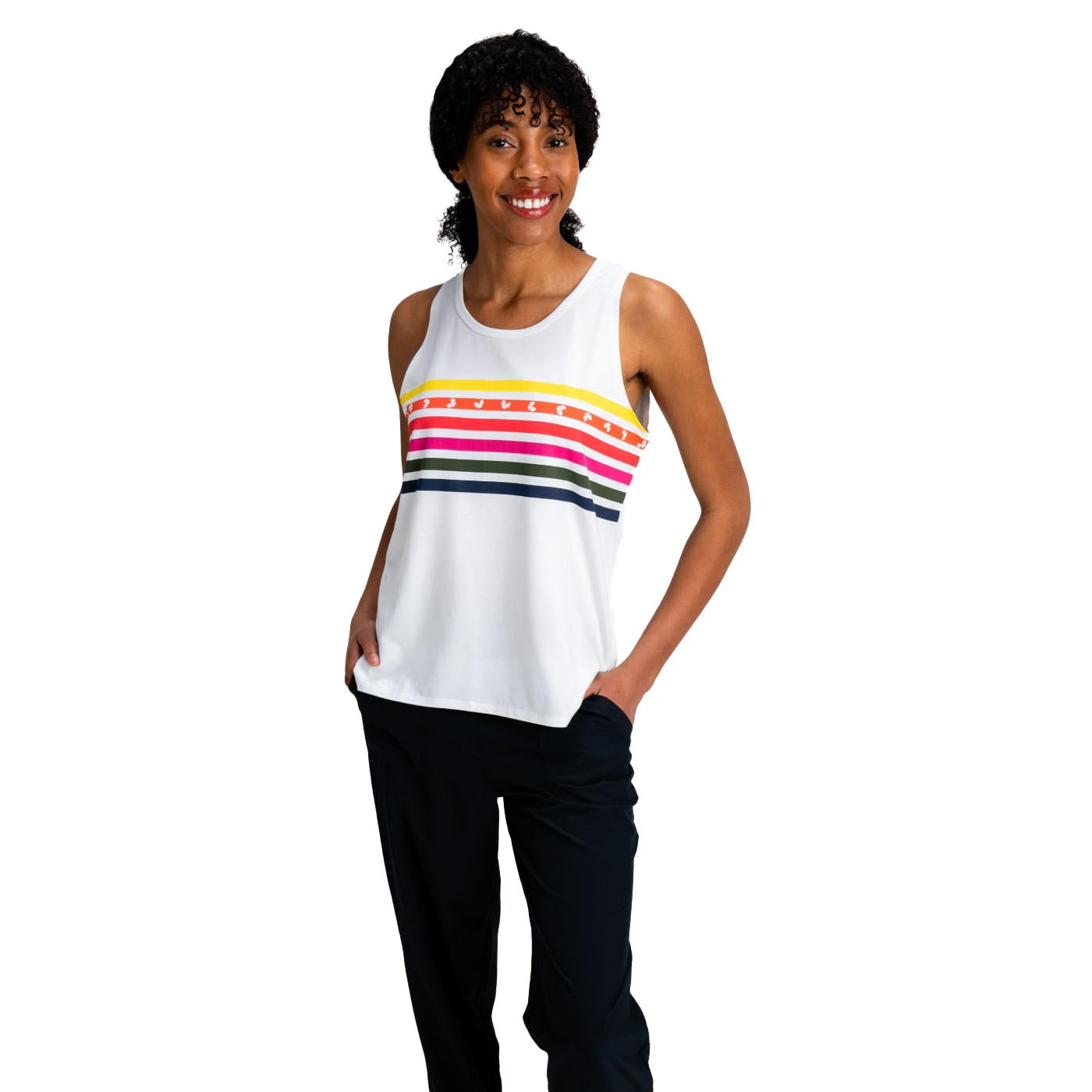 Krimson Klover Women's Cora Graphic Top RAINBOW