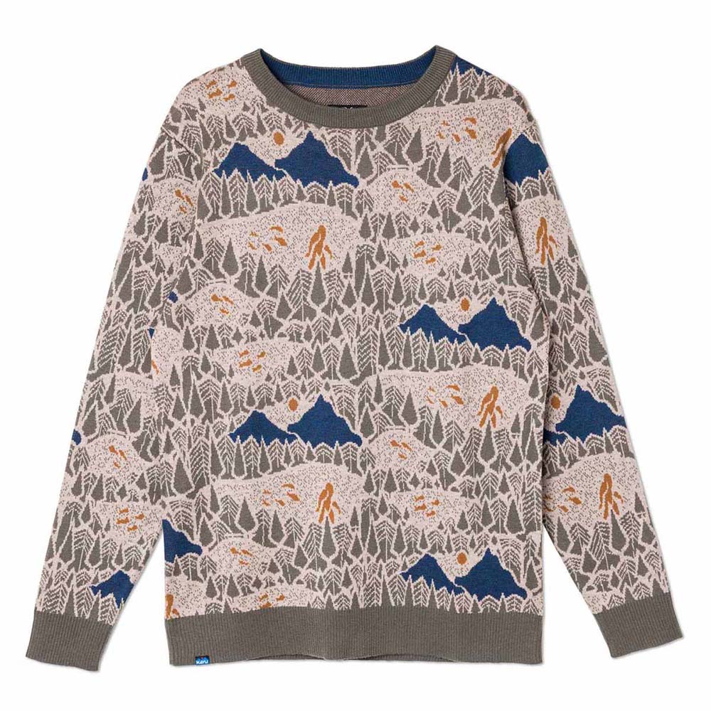 Kavu Men's Highline Sweater 2025 SASQUATCH HIKE