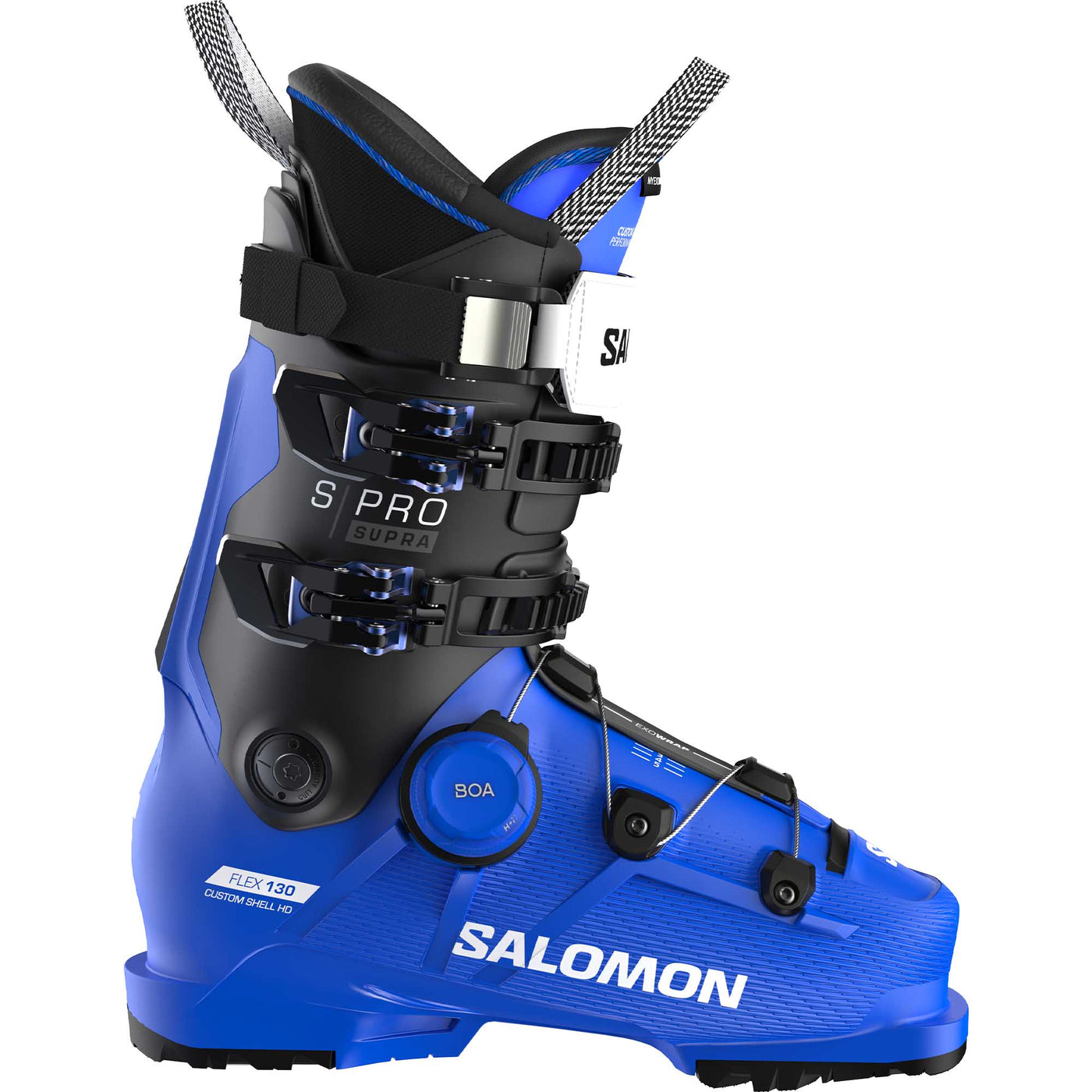 Salomon Men's S/Pro Supra BOA 130 Ski Boots 2025 RACE BLUE/BLACK