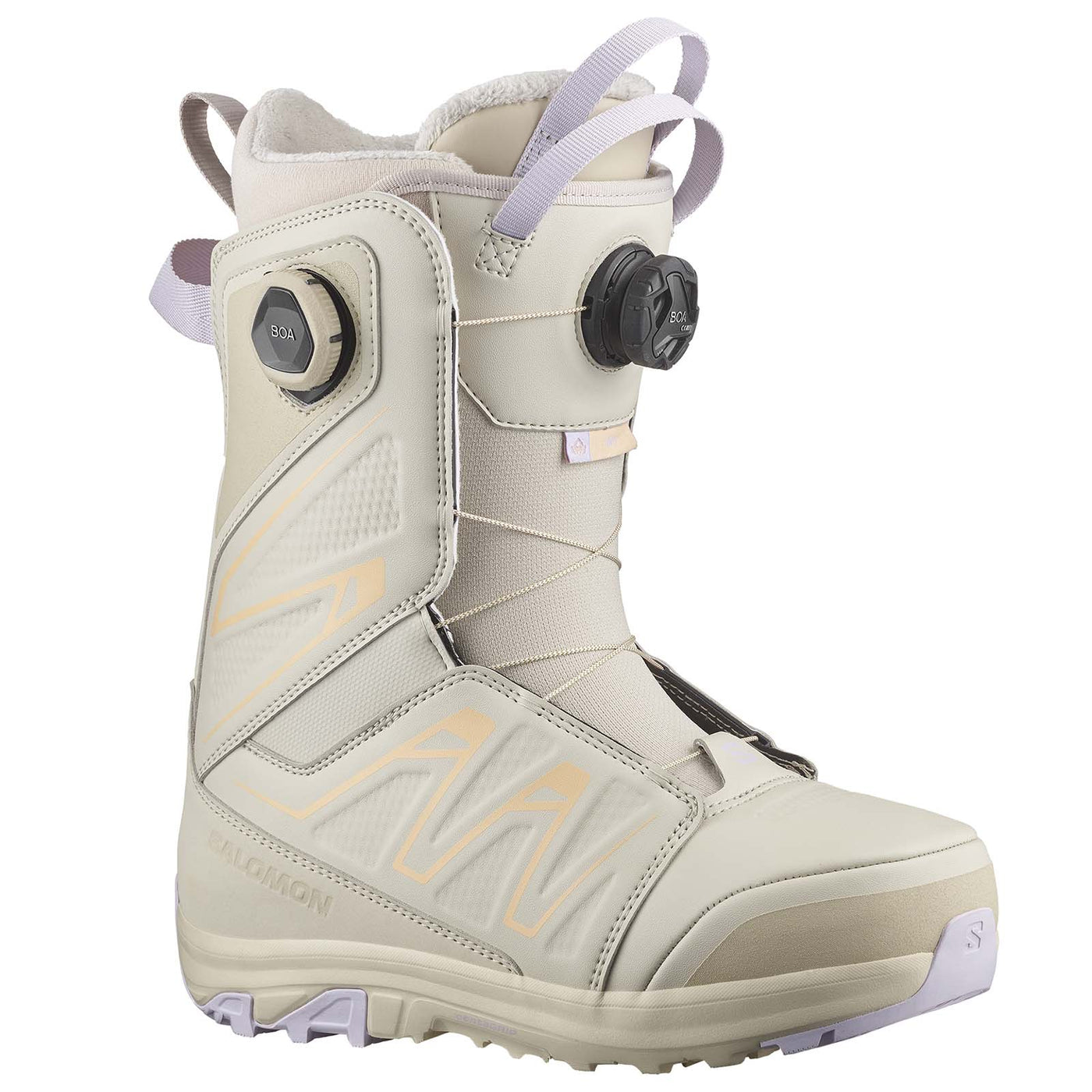 SALOMON W'S IVY BOA SJ BOA SNOWBOARD BOOT 2025 CREAM