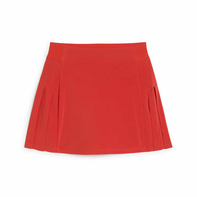 Puma Women's Haute Golf Skirt 2025 04 RED FIRE
