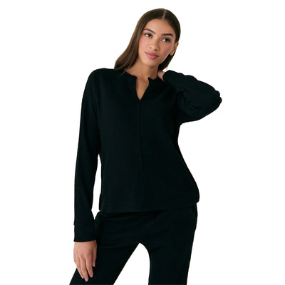 Lole Women's Sunday Long Sleeve 2025 BLACK BEAUTY