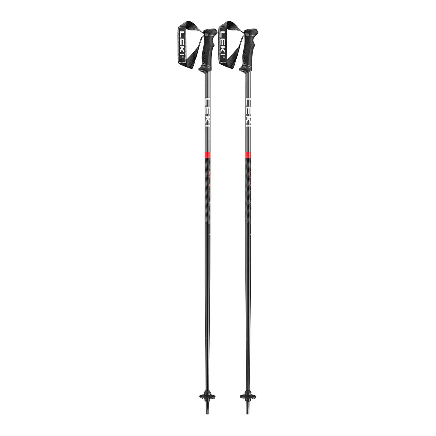 Leki QNTM Ski Poles 2025 BLACK/RED