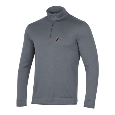 Loon Mountain Men's Speck 1/4-Zip Under Armour Sweater Fleece PITCH GREY