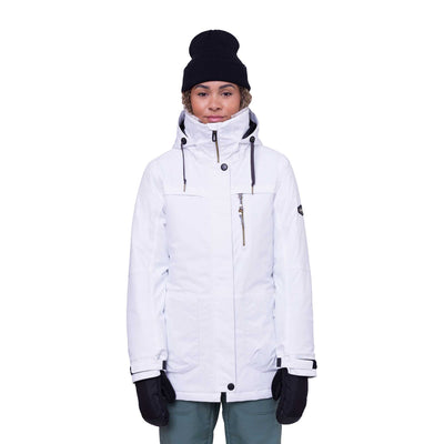 686 Women's Spirit Insulated Jacket 2024 WHITE GEO JACQUARD