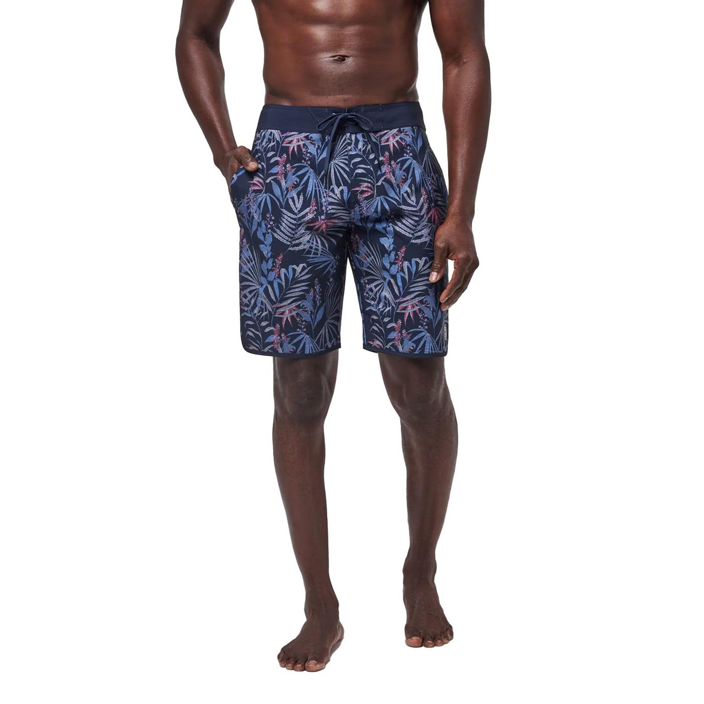 TravisMathew Men's Cool As A Coconut Boardshorts 2024 TOTAL ECLIPSE