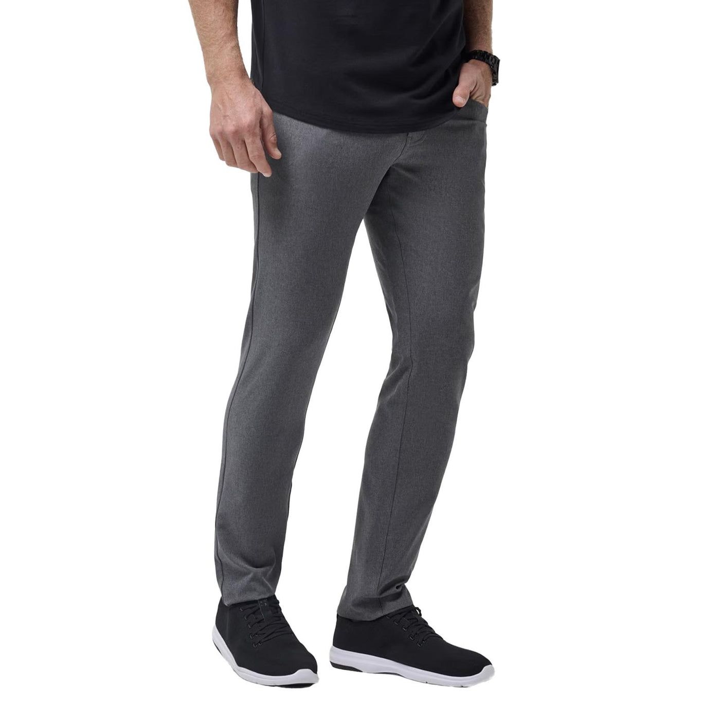 TravisMathew Men's Open To Close Pants 2024 HEATHER DA