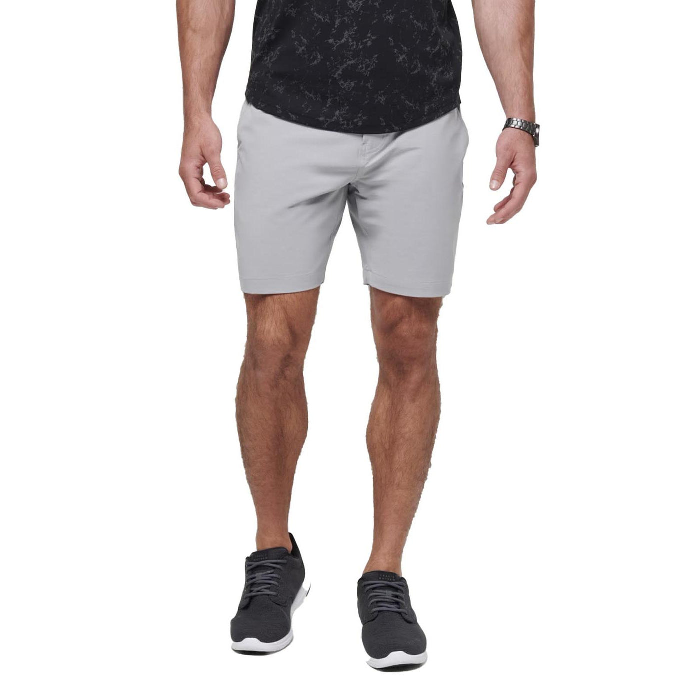 TravisMathew Men's Tech Chino Shorts 2024 HEATHER SLEET