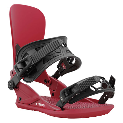 Union Men's Strata Snowboard Bindings 2025 BURGUNDY