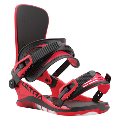 Union Men's Ultra Snowboard Bindings 2025 HOT RED