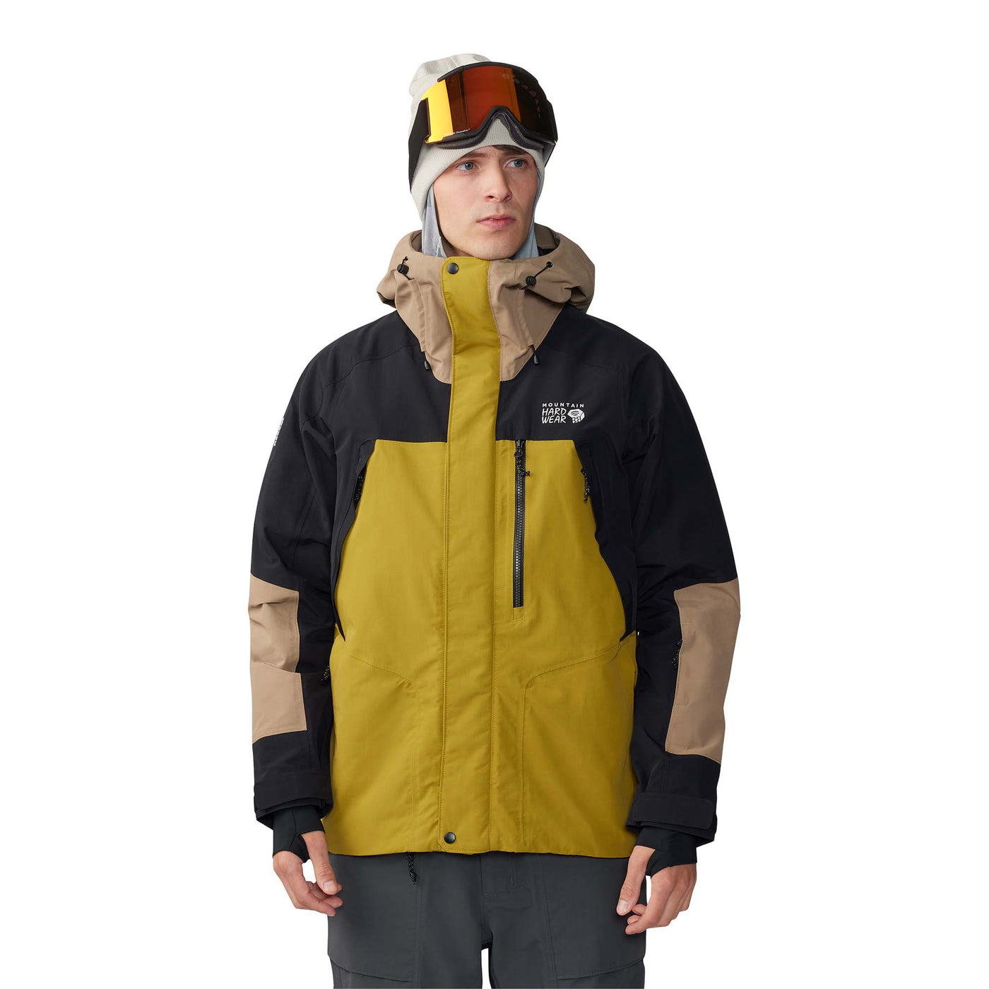 MOUNTAIN HARDWEAR (HARDWARE) M'S FIRST TRACKS INSULATED JACKET BROWN