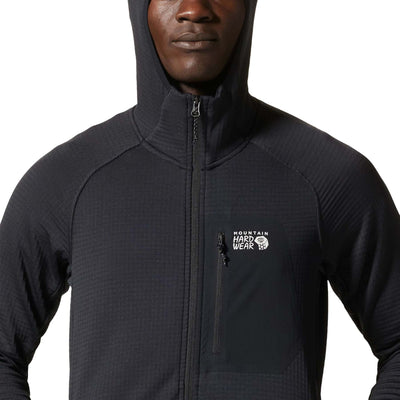 Mountain Hardwear Men's Polartec® Power Grid™ Full Zip Hoody 2024 