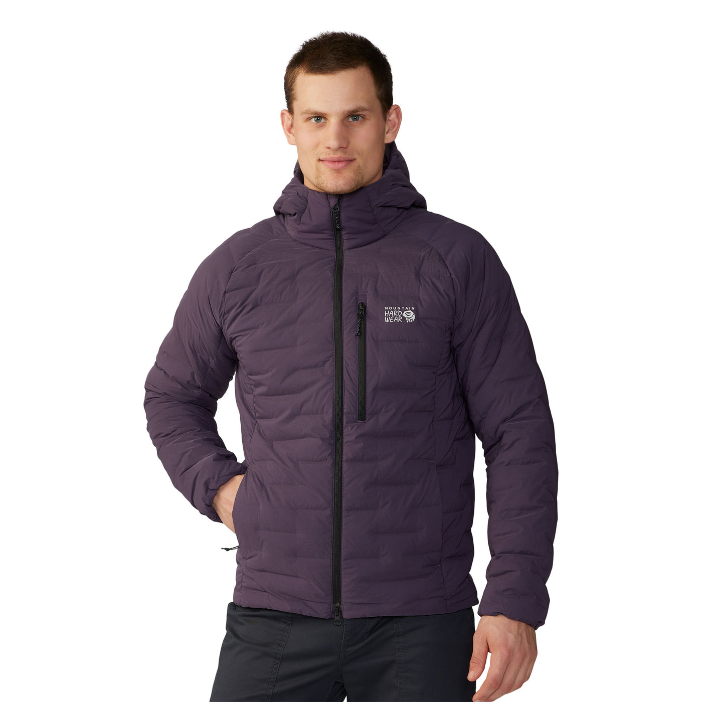 Mountain Hardwear Men's Stretchdown Hoody 2024 PURPLE