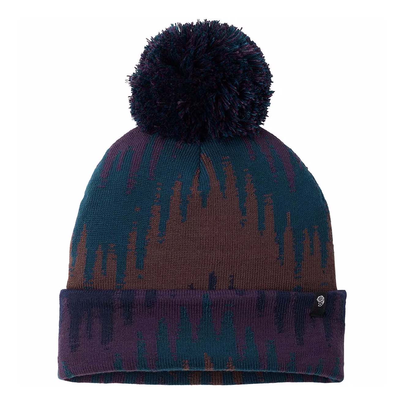 Mountain Hardwear Women's Gas Station™ Beanie 2024 BLURPLE ZIG ZAG