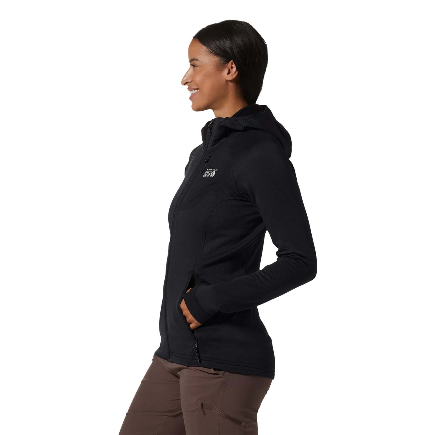 Mountain Hardwear Women's Polartec® Power Grid Full Zip Hoody 2024 