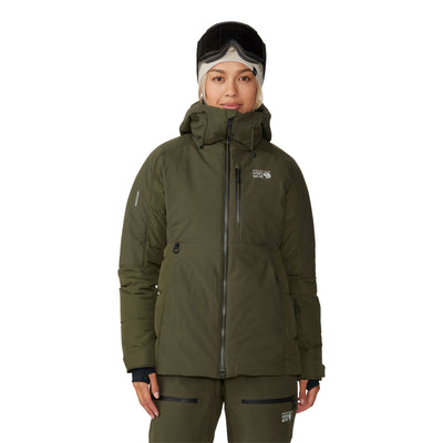 Mountain Hardwear Women's Powder Maven Down Snow Jacket 2024 GREEN