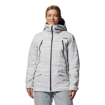 Mountain Hardwear Women's Powder Quest Snow Jacket 2024 GREY