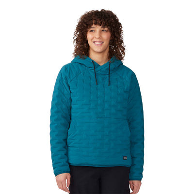 Mountain Hardwear Women's Stretchdown Light Pullover Hoody 2024 GREEN